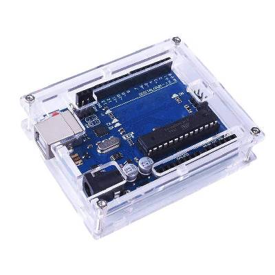 LaskaKit Transparentní krabička pro Arduino UNO
