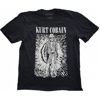 Nirvana tričko Kurt Cobain Brilliance Black