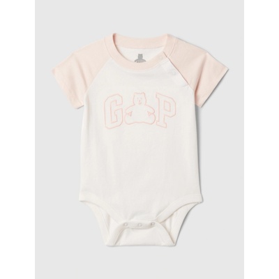 GAP Baby body Brannan Bear s logom Ružová