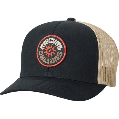 Rip Curl Мъжка шапка с козирка Rip curl Custom Curve Trucker Cap - Black / Khaki - размер One Size (904-3797-0411)