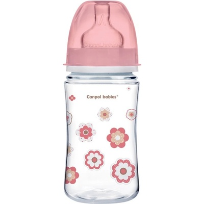 Canpol babies EasyStart Newborn baby růžová 240ml