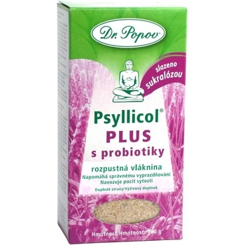 Dr. Popov Psyllicol Plus s proBiotiky 100 g