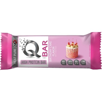 Image 1 of PURE Nutrition USA Q Bar / Low Sugar Protein Bar [60 грама] Birthday Cake