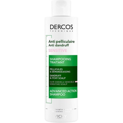 Vichy Dercos Шампоан против пърхот Anti-dandruff DS Sensitive, 200 ml