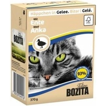 Bozita Cat kousky v želé s kachním 370 g