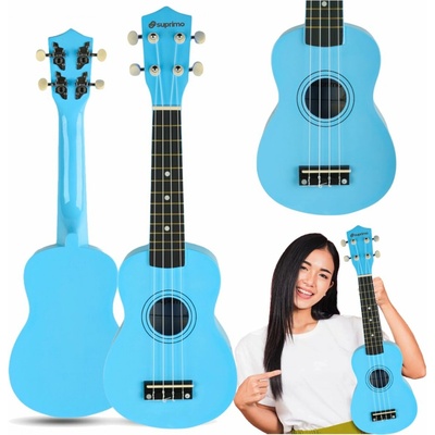 Luna Guitars Suprimo UK21 LB