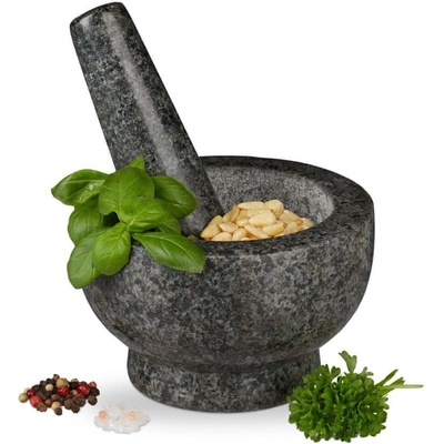 Relax Mažiar s tĺčikom Granit 13 cm