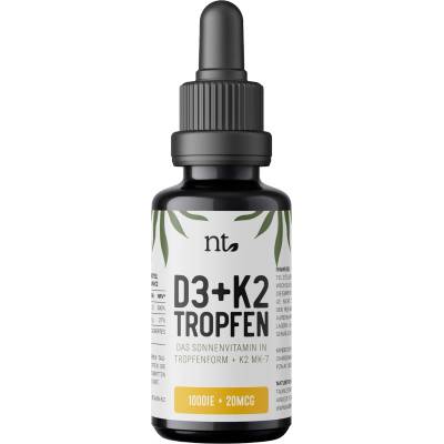 Naturtheke GmbH Vitamin D3 + K2 - 30 мл