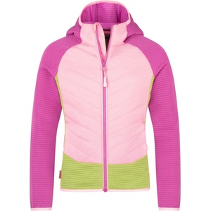 TROLLKIDS Детско поларено яке Trollkids Girl's Sirdal Jacket Fleece jacket - Fresh Berry / Candy Pink / Hedge Green - размер 92 (EU) (703-4380-0711)