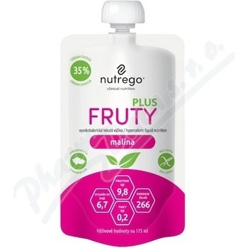 nutrego FRUTY PLUS malina 4 x 175 ml