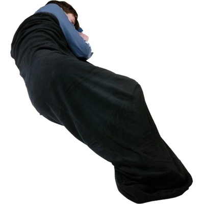 Trekmates Micro Fleece Liner 230 x 80 cm čierna