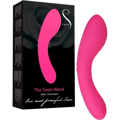 Swan The Swan Wand - акумулаторен масажен вибратор (розов)