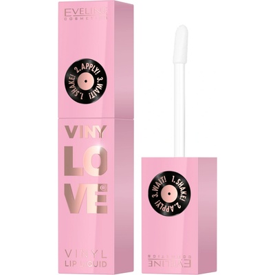 Eveline Cosmetics dlhotrvajúci tekutý rúž s vinylovým efektom 01 4 ml
