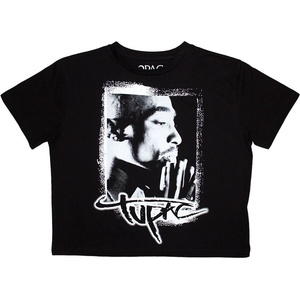 2Pac Spray Photo Black XL Дамски Риза (2PACCT68LB04)