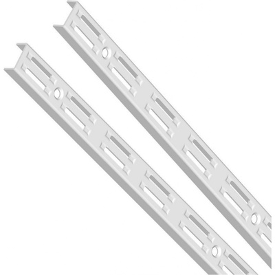Element System Dvouřadá lišta 25x12mm 500mm bílá