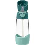 b.box Бутилка със сламка b. box - Tritan, Еmerald forest, 600 ml (BX500507) - baby