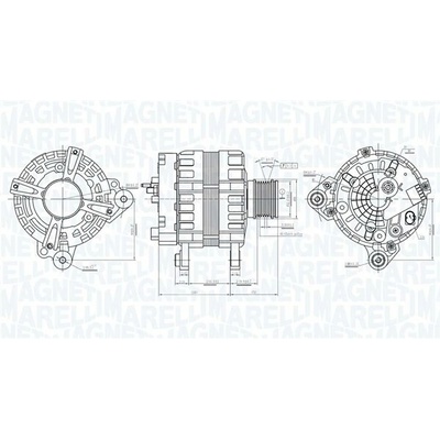Alternátor MAGNETI MARELLI 063736193010