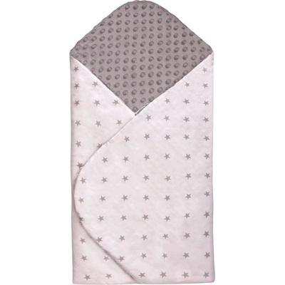 T Tomi zavinovačka MINKY white grey stars