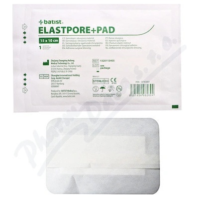 Elastpore + Pad náplast samolep. sterilní 10 x 15 cm