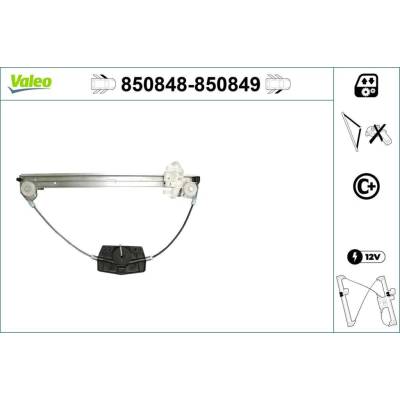 Zvedací zařízení oken VALEO 850849