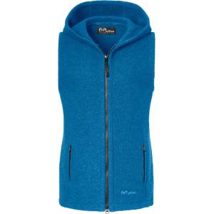Mufflon Дамски вълнен елек Mufflon Women's Momo Merino vest - Sea (132-0619-0513)