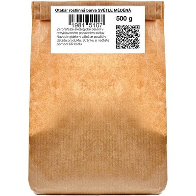Otakar Organic přírodní rostlinná barva na vlasy intenzivní měděná / čistá henna 500 g