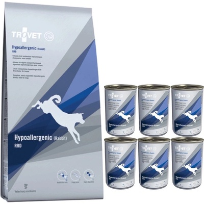 Trovet RRD Hypoallergenic Rich in Rabbit 10 kg
