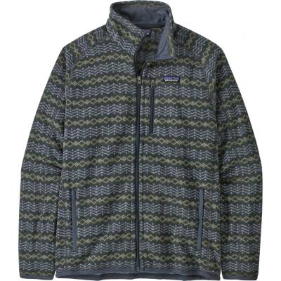 Patagonia Мъжко поларено яке Patagonia Better Sweater Jacket Fleece jacket - Woven Together: Smolder Blue (005-2893-2612)