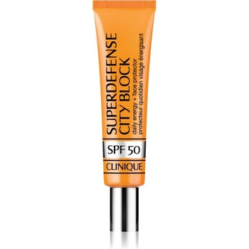 Clinique Superdefense City Block Broad Spectrum SPF 50 Daily Energy + Face Protector енергизиращ защитен флуид SPF 50 40ml