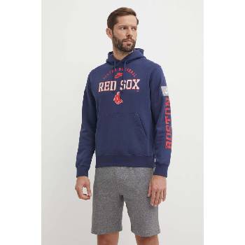 Nike Суичър Nike Boston Red Sox в синьо с качулка с принт (NKDK.44B.R36.HKA)