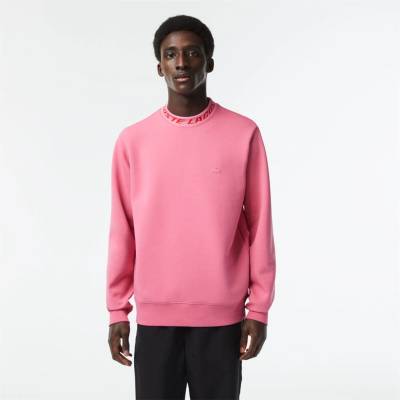 Lacoste Блуза Lacoste Double Sided Logo Collar Sweatshirt - Pink
