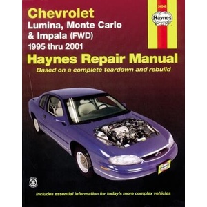 Chevrolet Lumina, Monte Carlo & Impala (FWD) (95 - 05) | John H Haynes, Jay Storer, Jeff Kibler (ISBN: 9781563926327)