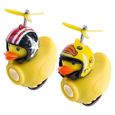 LT-21 - LED светлина за велосипед + мелодия, 130lm, 800mAh, 6000K, USB type C, IPX4, жълт (LT-21)