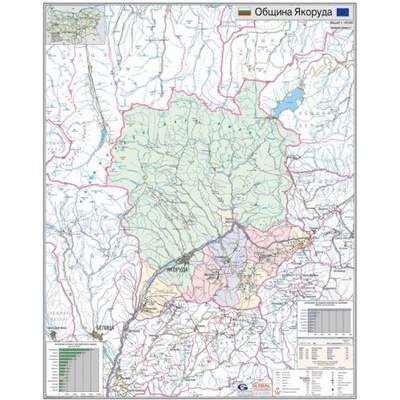 Mapmedia Карта на община Якоруда