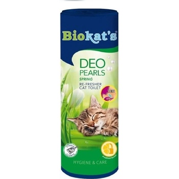 Biokats WC osvěžovač white flowers 700g