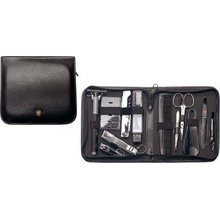 Solingen luxusní manikúra Artical Leather Travelling Kit 6335 N 12dílná 3 Swords