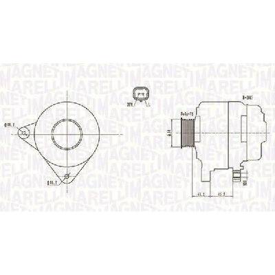 Generátor MAGNETI MARELLI 063732008010