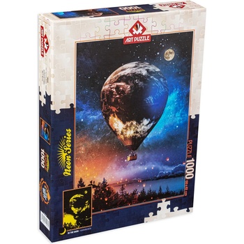 Art Puzzle Неонов пъзел Art Puzzle от 1000 части - Пътешествие (5013)