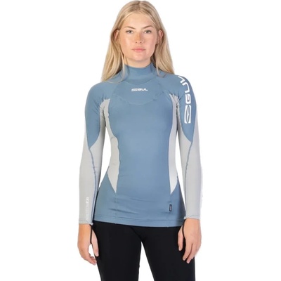 Dámská GUL FL LS Rashguard Blue/Grey