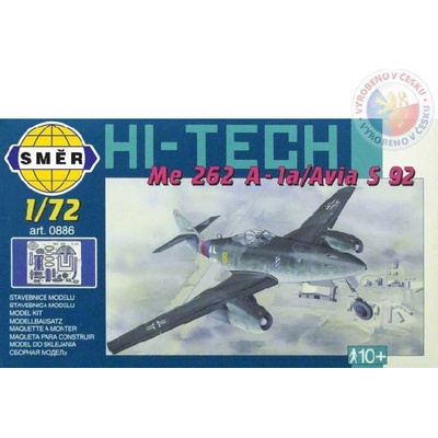 Směr modely plastové MESSERSCH. Me262A Hi Tech 1:72 – Zbozi.Blesk.cz