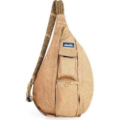 KAVU Чанта за рамо Kavu Rope Sling 10 Shoulder bag - Terrain Topo - размер 10 l (510-6348-0911)