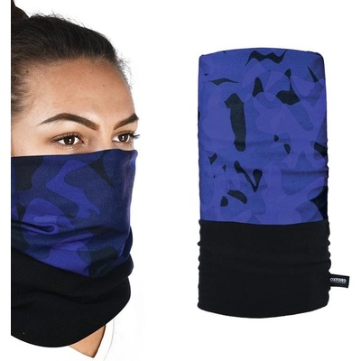 OXFORD izolační límec SNUG HAVOC BLUE barva černá/modrá
