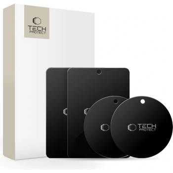 Tech-Protect 4x метални пластини за автомобилна стойка от Tech-Protect MetalPlate - Черни (9589046924637)