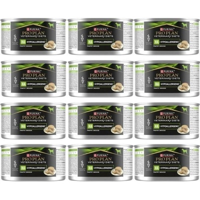 Purina PPVD Canine HA Hypoallergenic 12 x 195 g