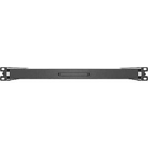 Lanberg 19" fixed shelf 1U / 480x780mm, max load capacity up to 120 kg, black (AK-1016-B) - gtcomputers