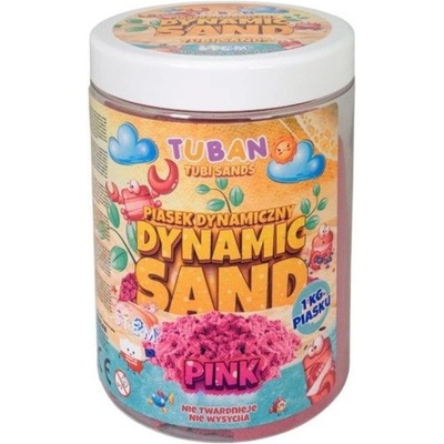 TUBAN Динамичен пясък Tuban - Розов, 1 kg (TU3553)