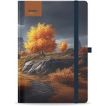 STREET Бележник с ластик Serenity A5 96л тв. корици