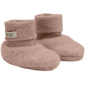 Huttelihut Детски мериносови чорапи Huttelihut Kid's Footies Wool Fleece 2-Layer Merino socks - Mahogany Rose - размер 74/80 (EU) (207-1026-0313)
