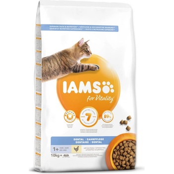 Iams for Vitality Cat Adult Dental Chicken 10 kg