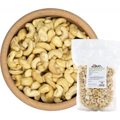 eBrat.sk Kešu orechy celé 1000 g